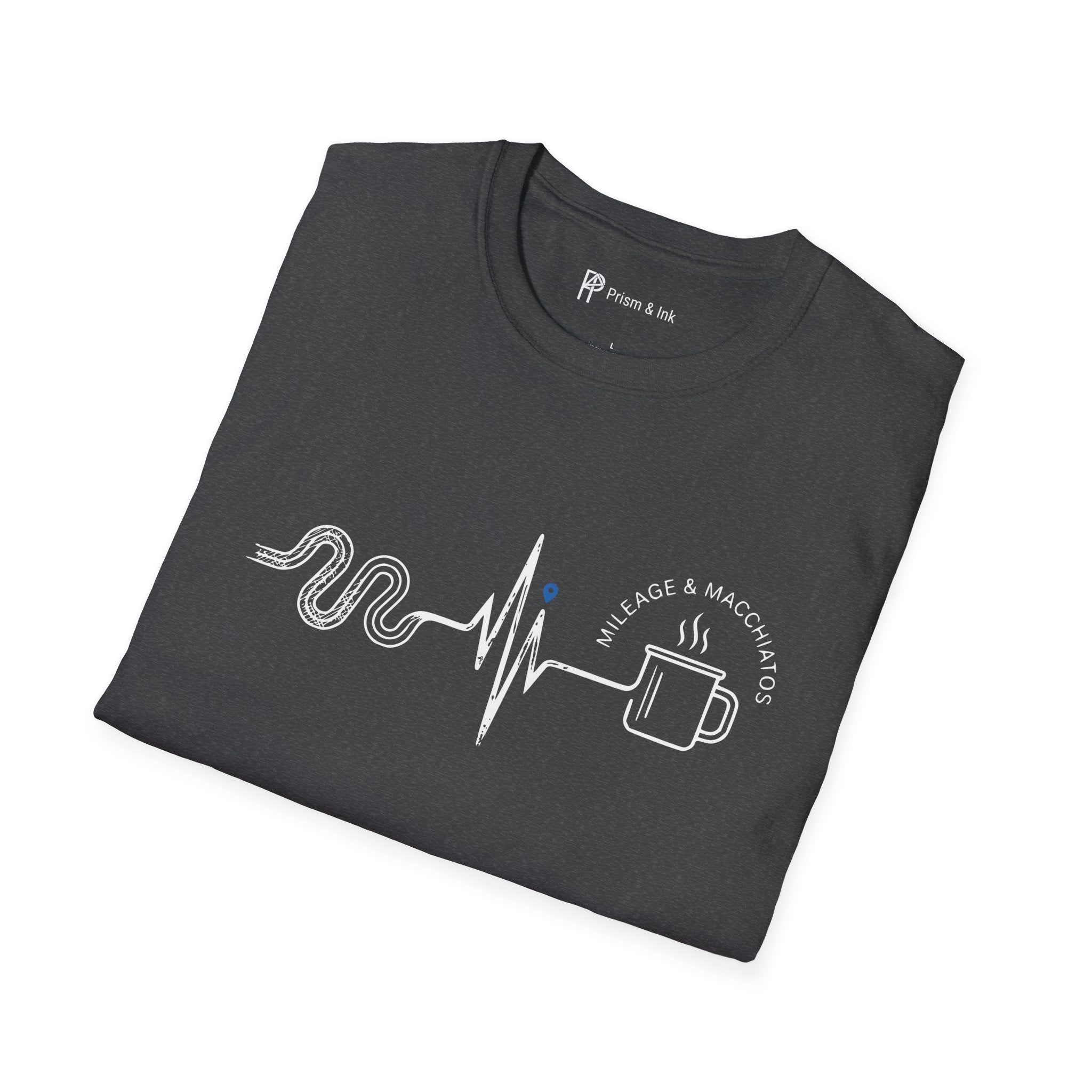 Mileage & Macchiatos Road Trip T-Shirt