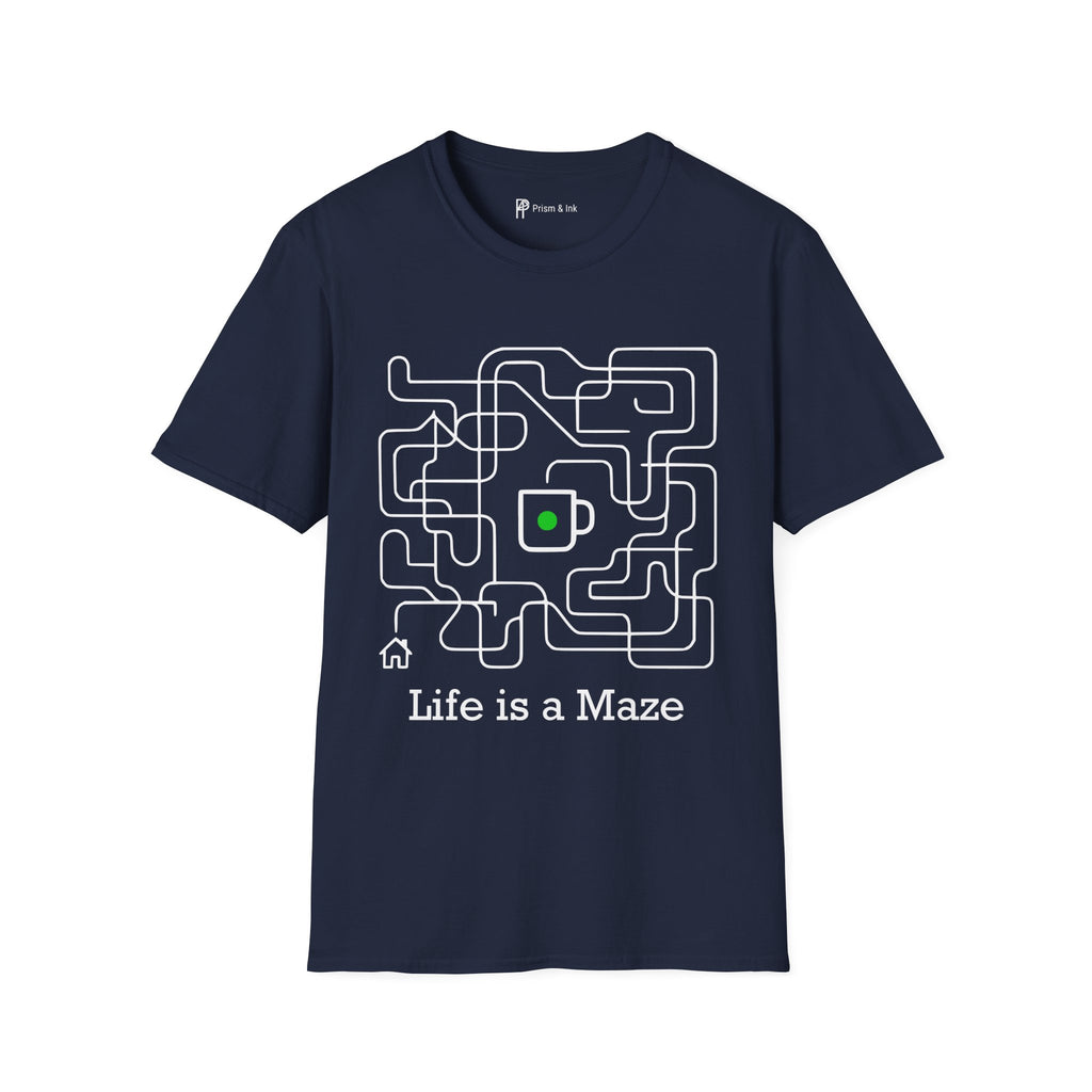 Life is a Maze Coffee T-Shirt