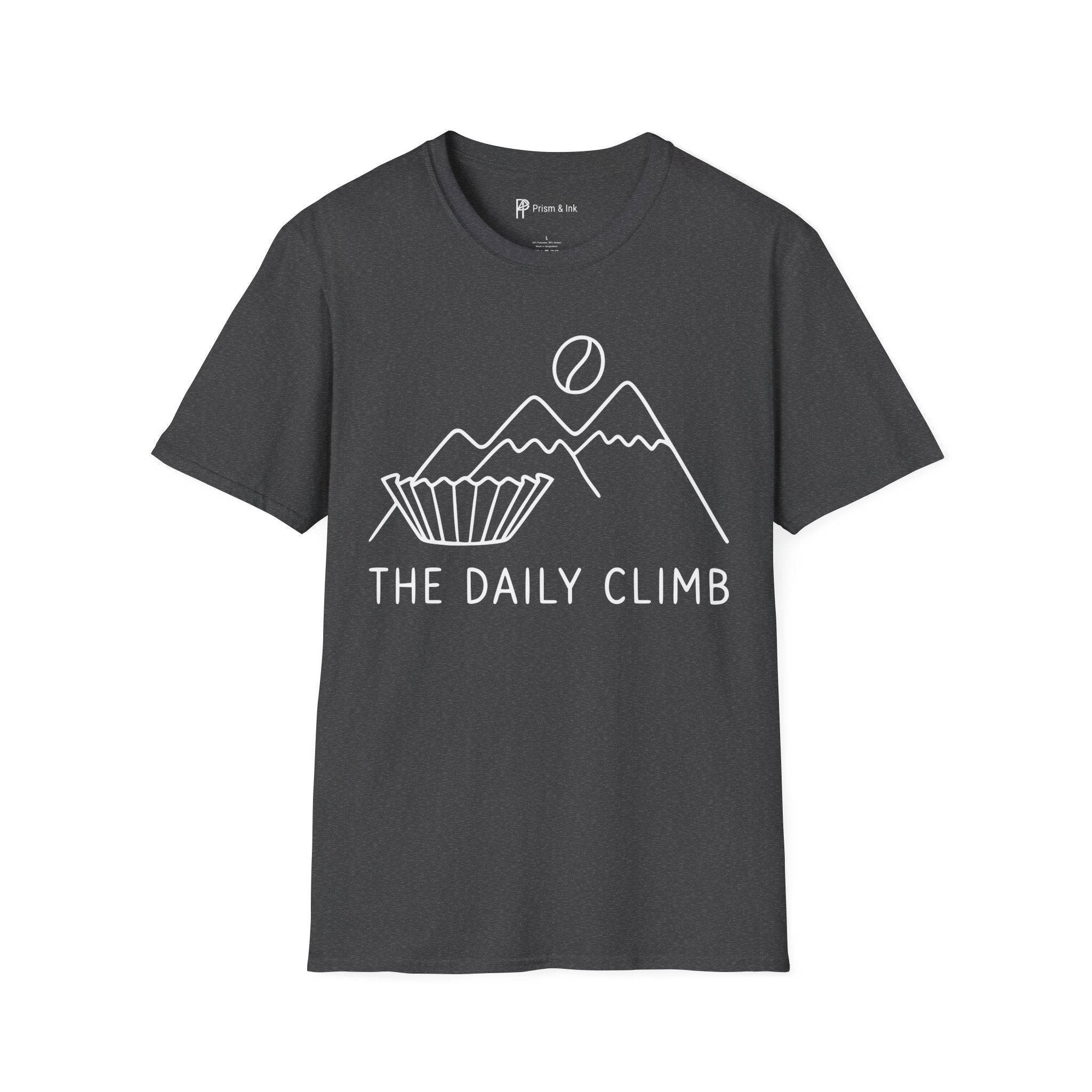 The Daily Climb Coffee & Hiking T-Shirt
