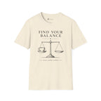 Find Your Balance Start With Coffee T-Shirt