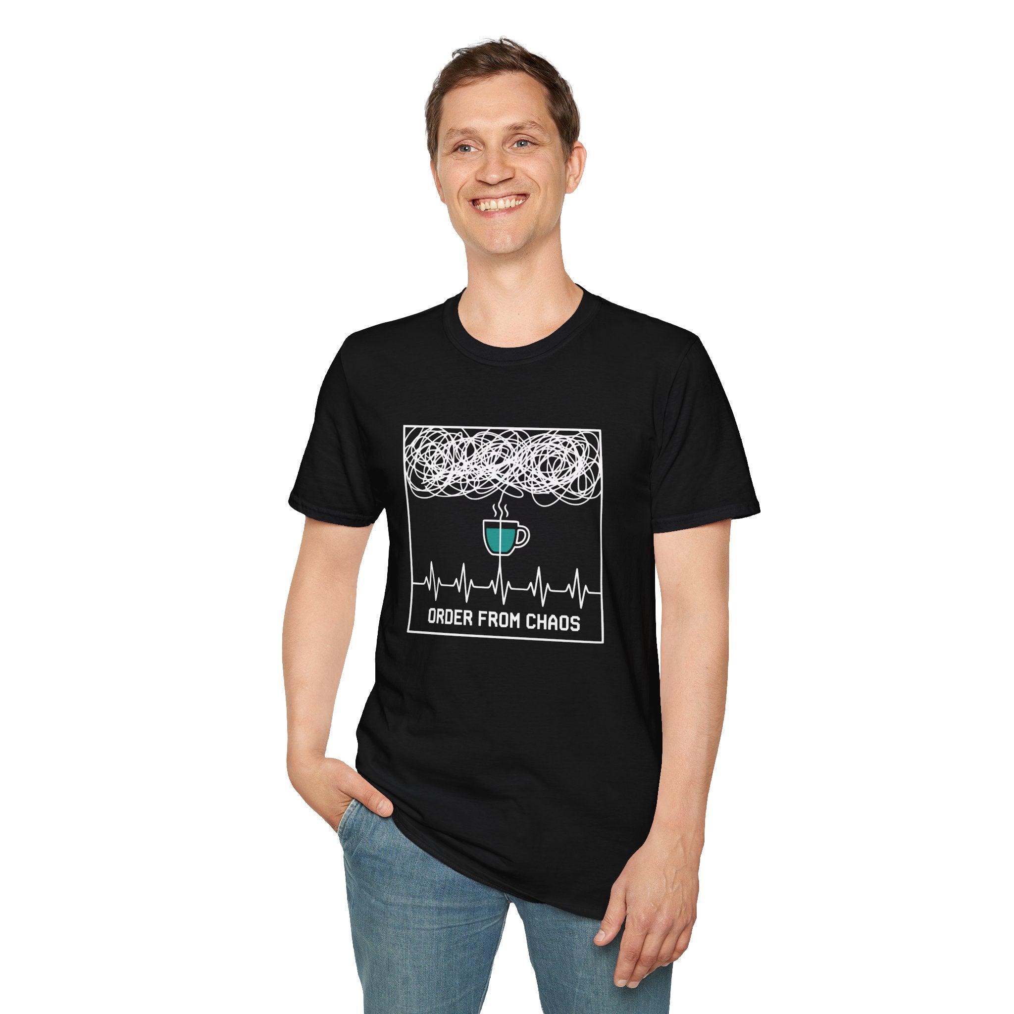 Order From Chaos Minimalist Philosophy T-Shirt