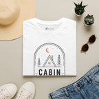 Cabin Mode Minimalist Slow Living Outdoor T-Shirt
