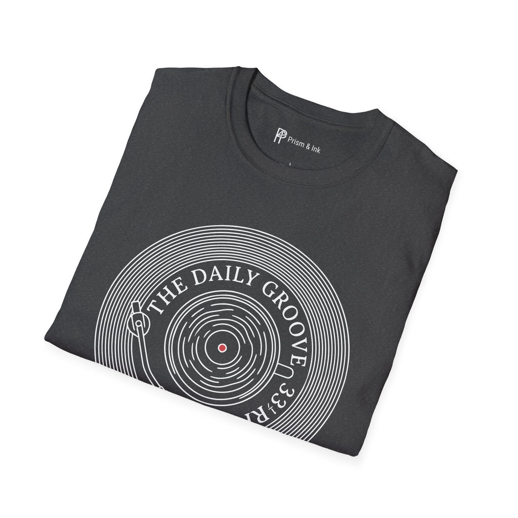 The Daily Groove Vinyl Record Coffee T-Shirt