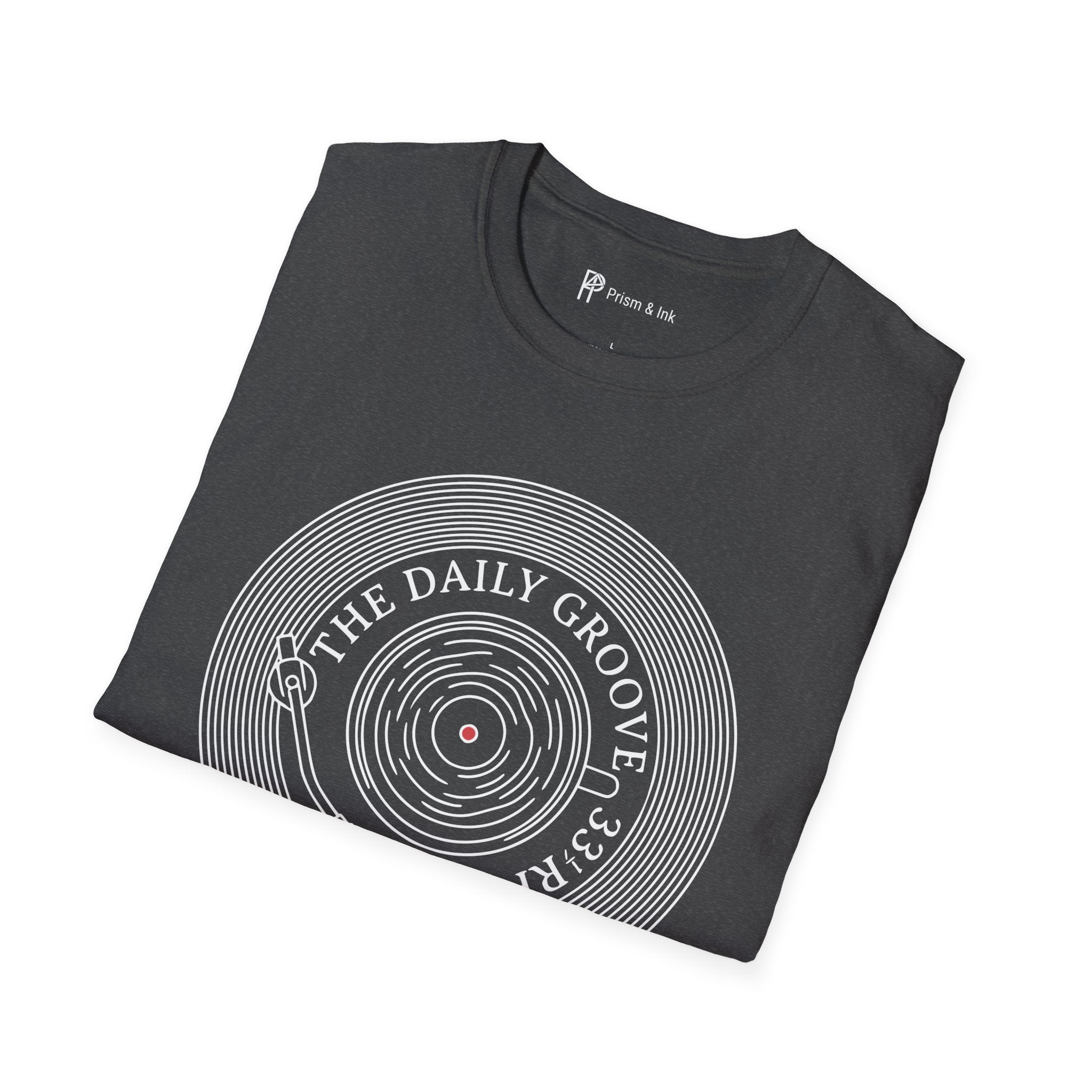 The Daily Groove Vinyl Record Coffee T-Shirt
