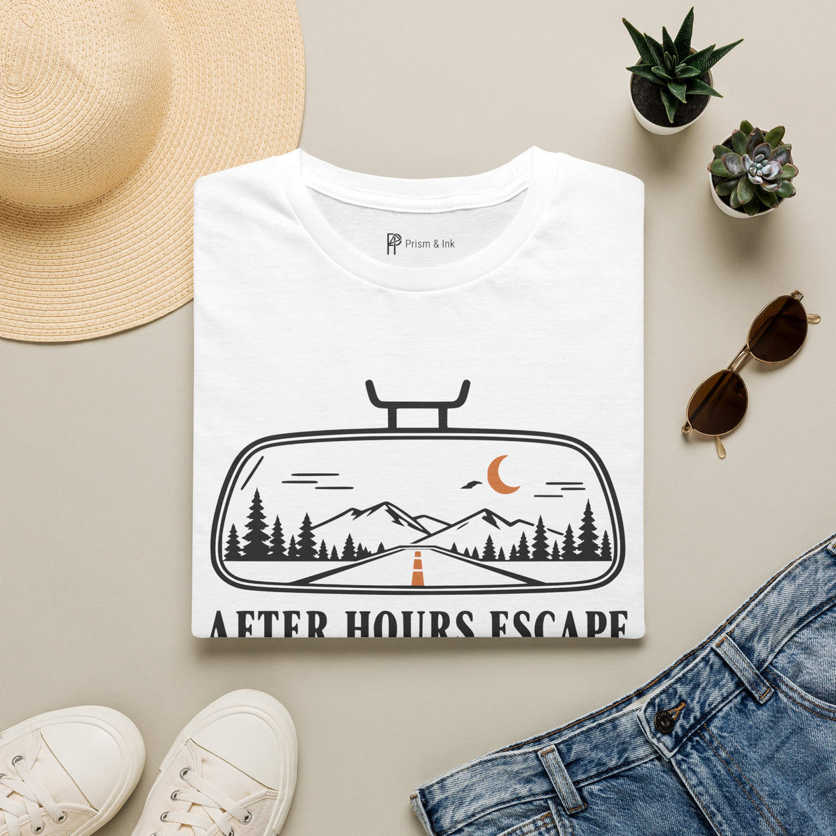 After Hours Escape Take the Quiet Way T-Shirt