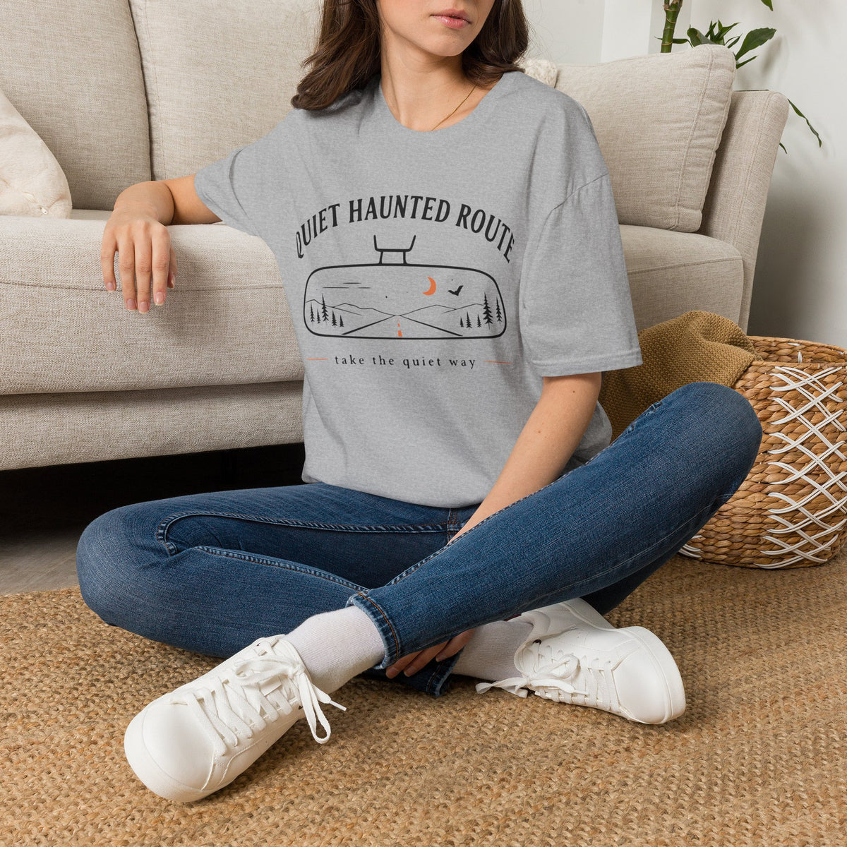 Quiet Haunted Route Take The Quiet Way T-Shirt