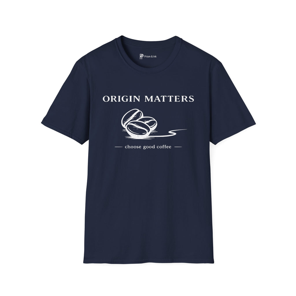 Origin Matters Coffee Bean T-Shirt