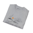 Slow Coffee Quiet Life Bonsai T-Shirt