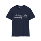 Urban Pacemaker City Skyline Heartbeat Coffee T-Shirt