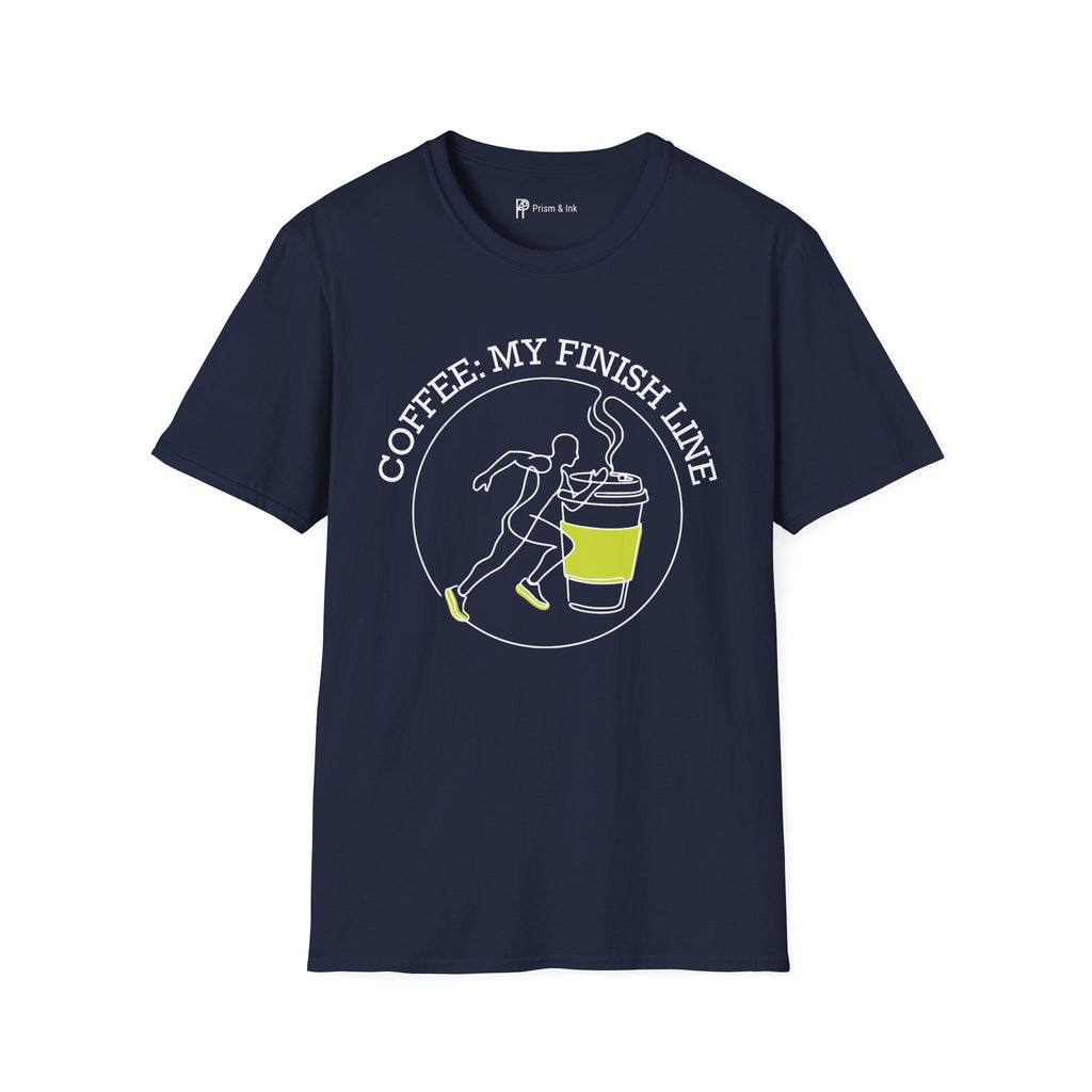 Coffee My Finish Line Running T-Shirt