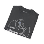Quiet Moments Cat & Moon Coffee T-Shirt