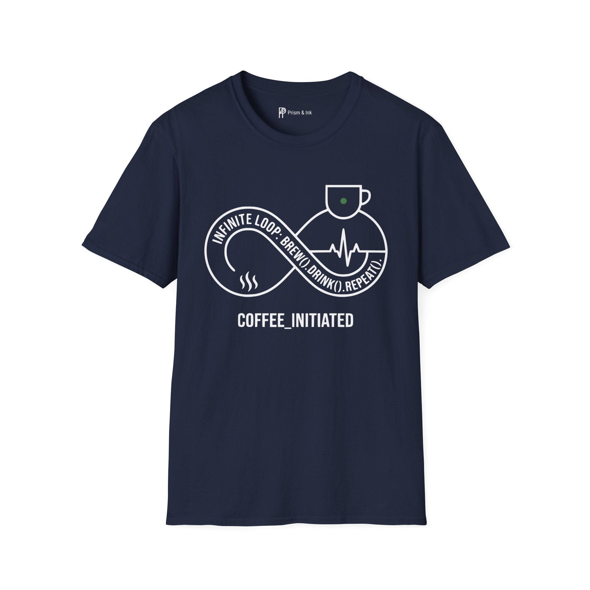 Coffee Initiated Infinite Loop Programmer T-Shirt