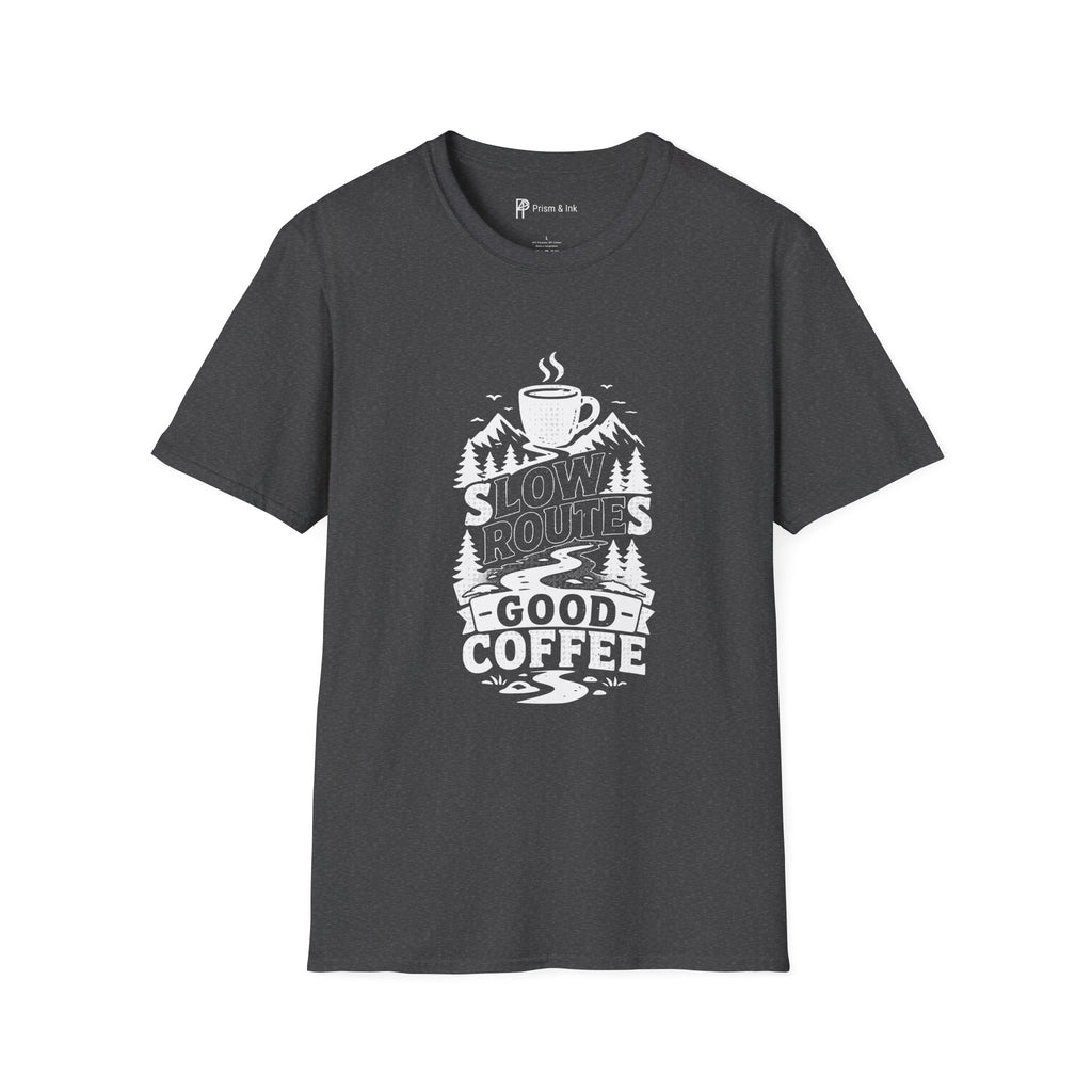 Slow Routes Good Coffee T-Shirt