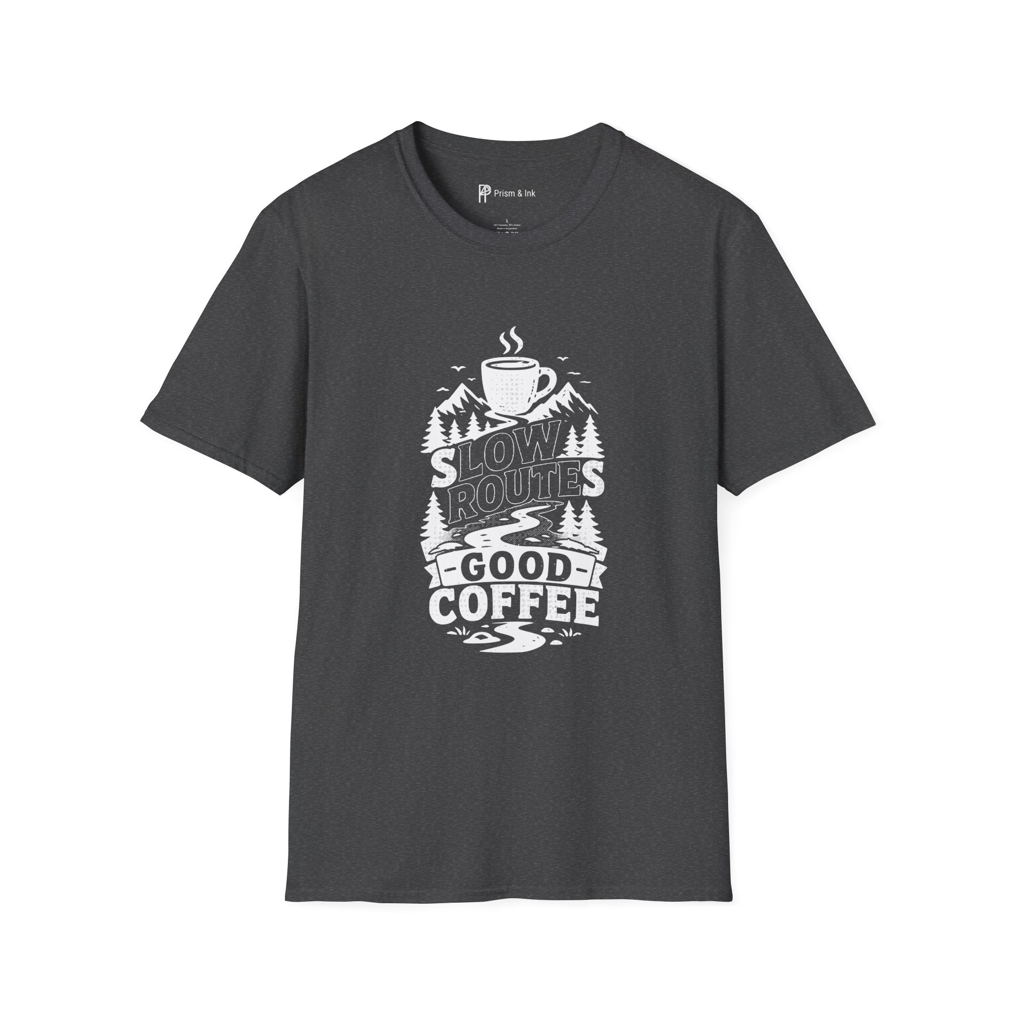 Slow Routes Good Coffee T-Shirt