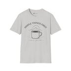Simple Things First Fresh Air Warm Coffee T-Shirt