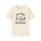 Off Grid On Purpose Camping Coffee T-Shirt