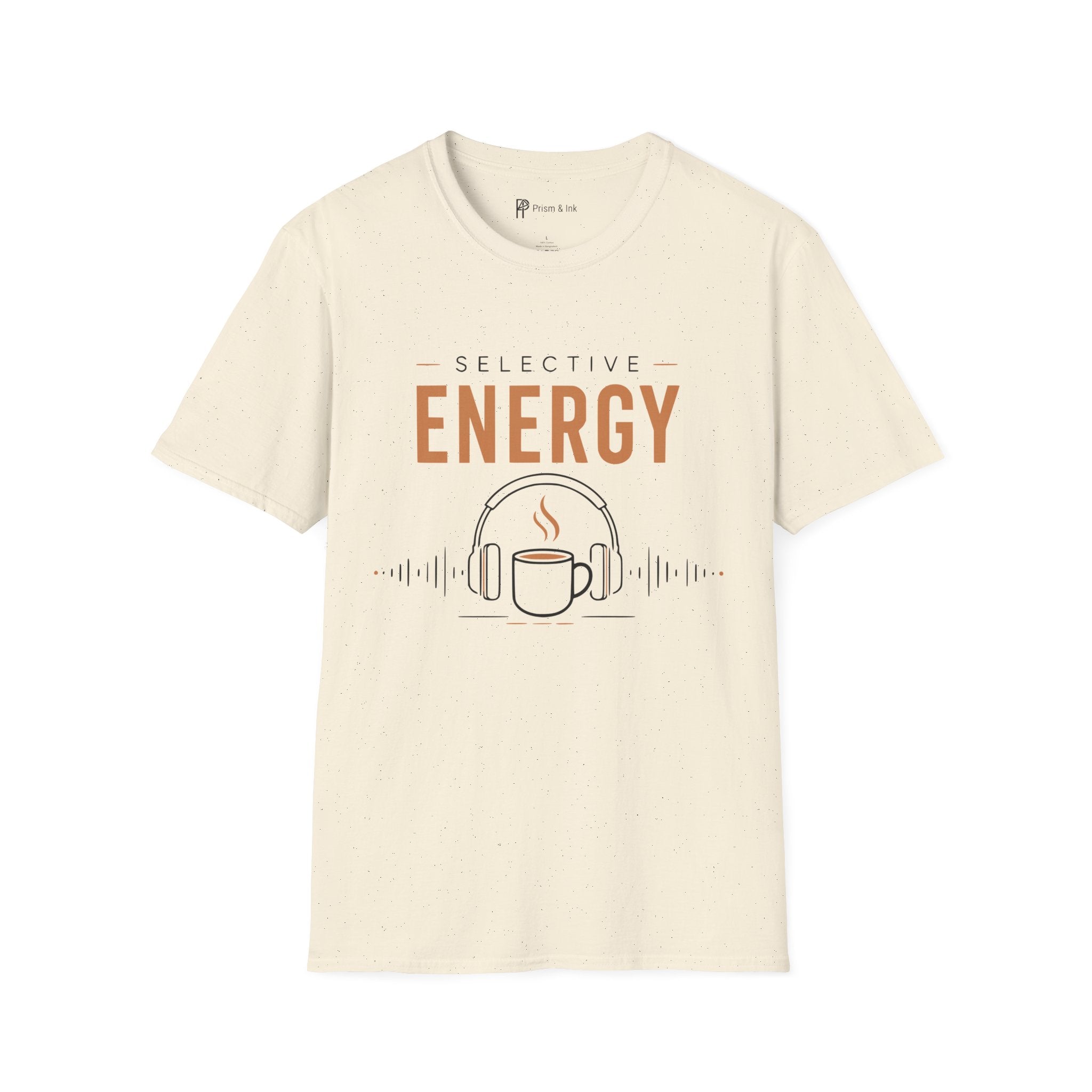 Selective Energy Coffee Headphones T-Shirt