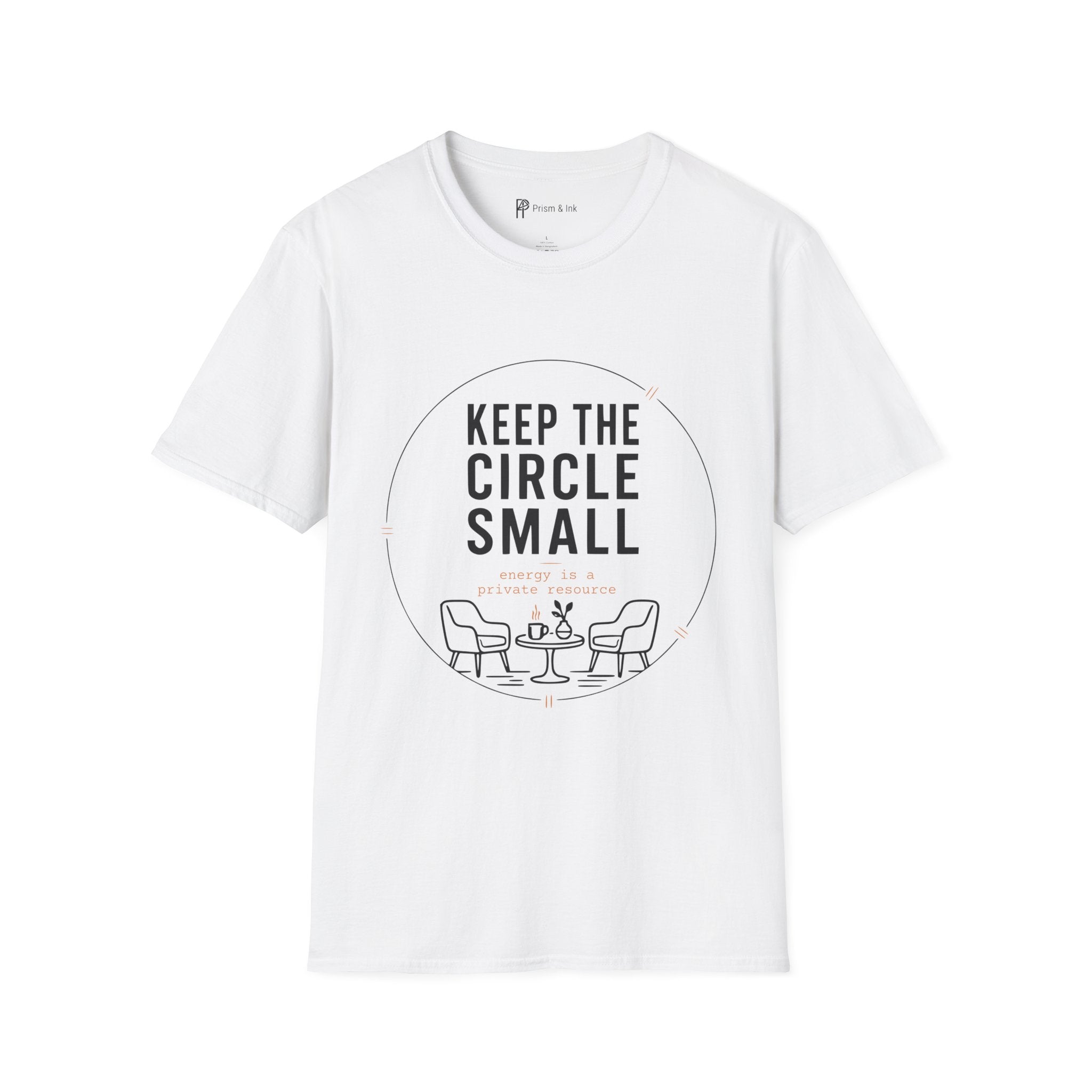 Keep The Circle Small Introvert Coffee T-Shirt