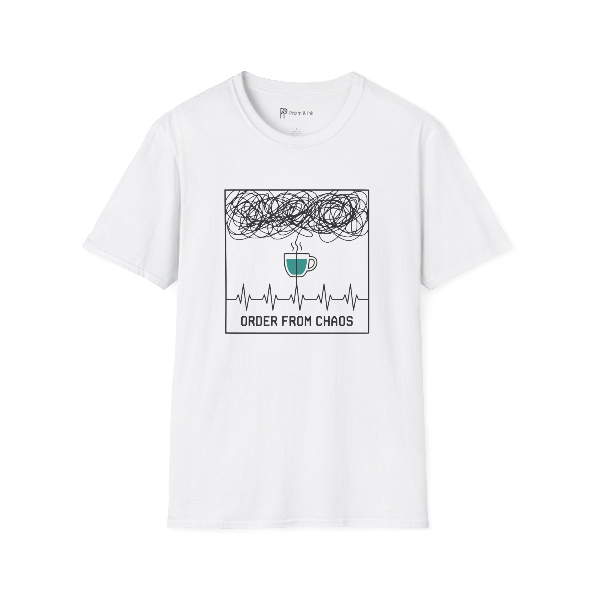Order From Chaos Minimalist Philosophy T-Shirt