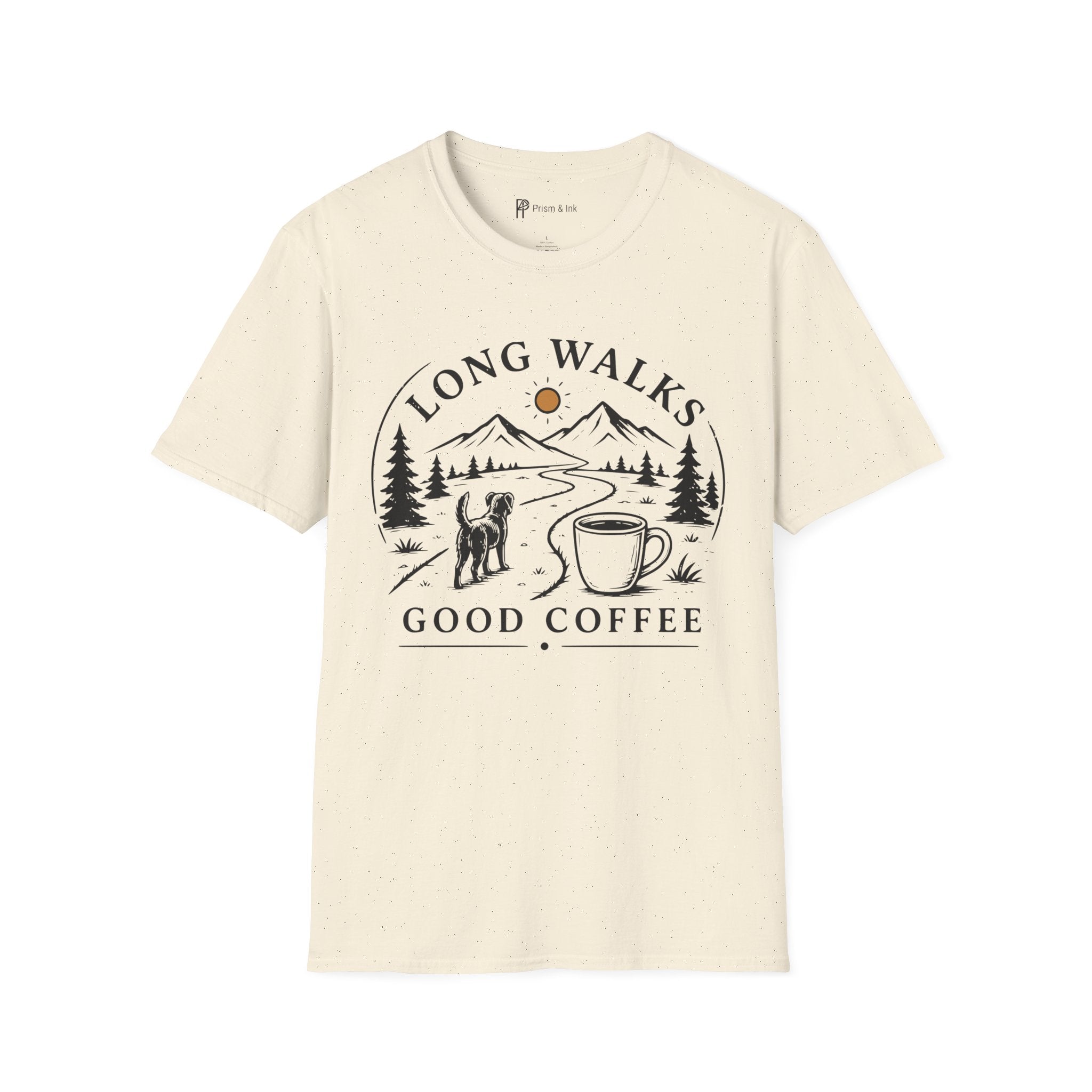 Long Walks & Good Coffee T-Shirt