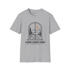 Cabin Lights Only Cat Coffee After Dark T-Shirt