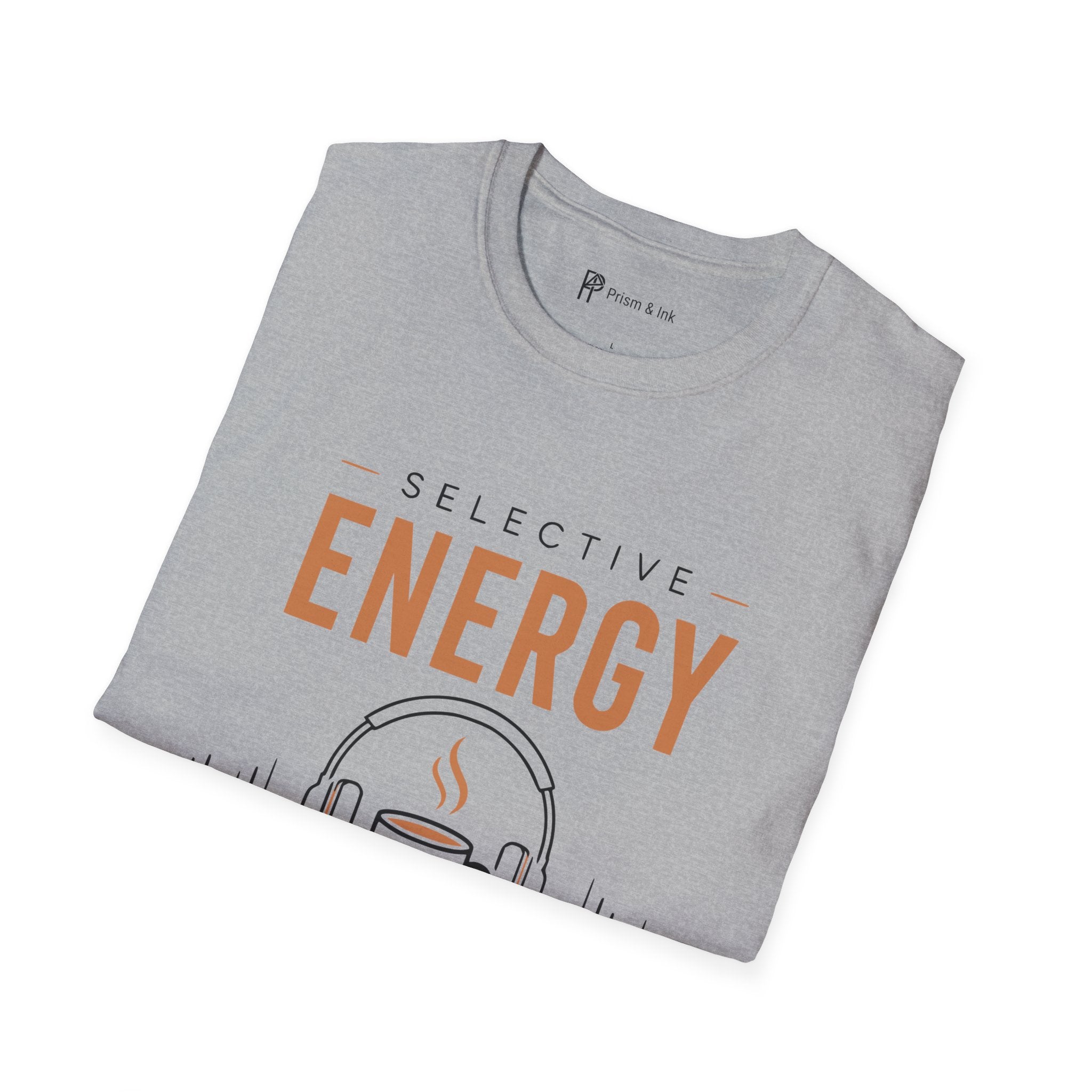 Selective Energy Coffee Headphones T-Shirt